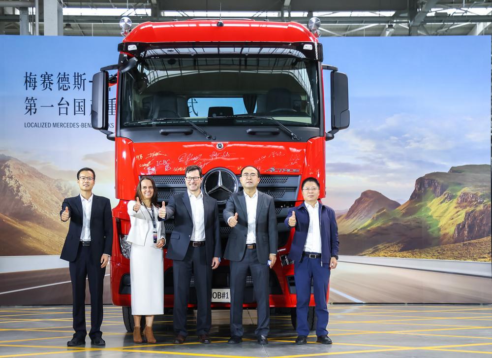 Daimler quer dominar mercado chinês com seus caminhões