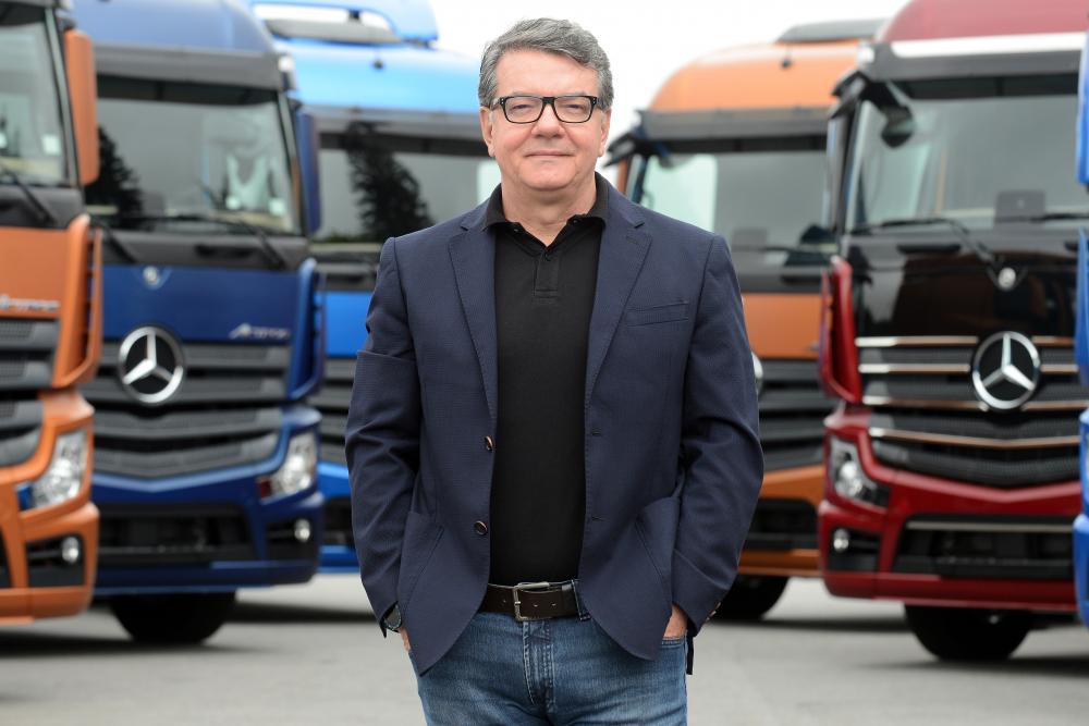 Roberto Leoncini, vice-presidente de vendas e marketing caminhões e ônibus da Mercedes-Benz do Brasil: 