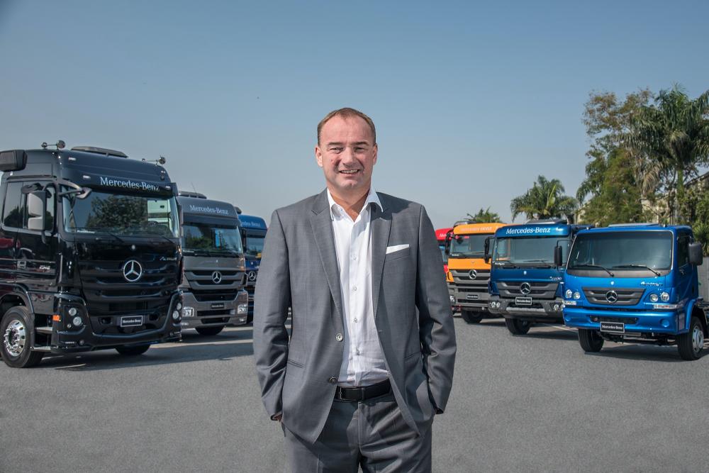 Philipp Schiemer, presidente da Mercedes-Benz do Brasil