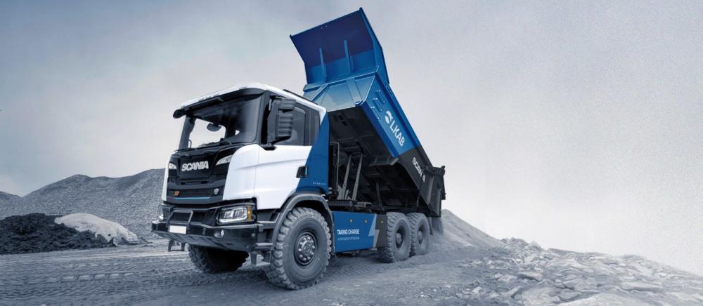 Volvo CE inicia testes com protótipo de caminhão articulado a hidrogênio
